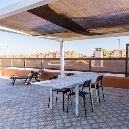 Casa Laila Con Grande Terraza Privada Feriehus Corralejo